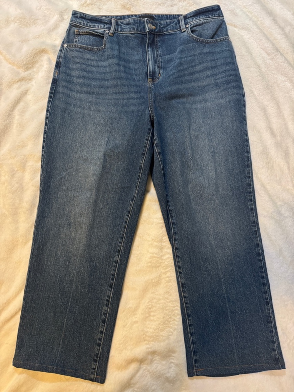 Talbots Medium Wash Straight-Leg Women’s Jeans Size 16